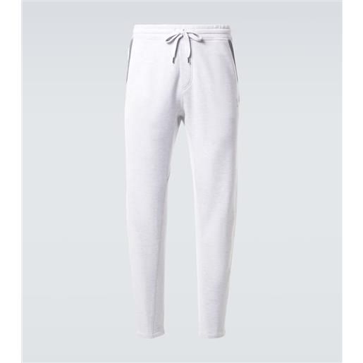 Brunello Cucinelli pantaloni sportivi in misto cotone