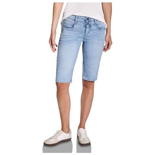 Street One a378567 bermuda, light blue random washed, 34 donna