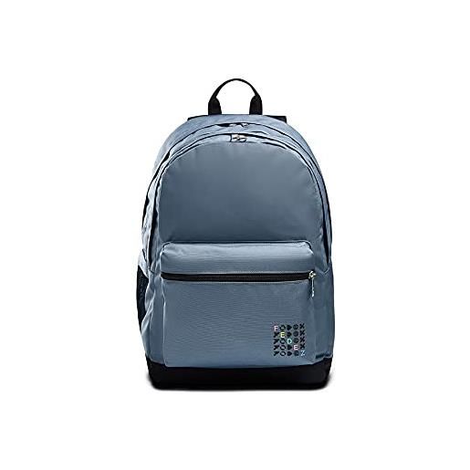 Djeco zaino fedez per seven con doppio scomparto, colore grigio tessuto riciclato da bottiglie di plastica