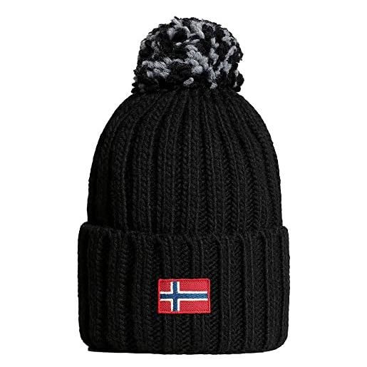 Napapijri semiury w 3 basco, nero, taglia unica donna