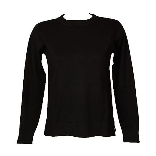 RAGNO maglia donna girocollo manica lunga regular fit fin. 12 four seasons winter basic articolo di44t9, 020 nero, 4 - quarta