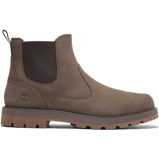 TIMBERLAND stivale chelsea britton road mid in nabuk medium brown