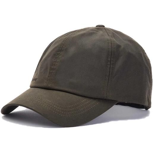 BARBOUR wax sports cap olive