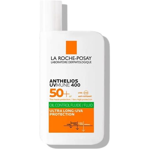 LA ROCHE POSAY-PHAS (l'oreal) anthelios fluido oil control uvmune 50+ ap 50 ml - la roche posay - 985000645