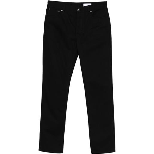 Alexander McQueen jeans con design a cinque tasche - nero