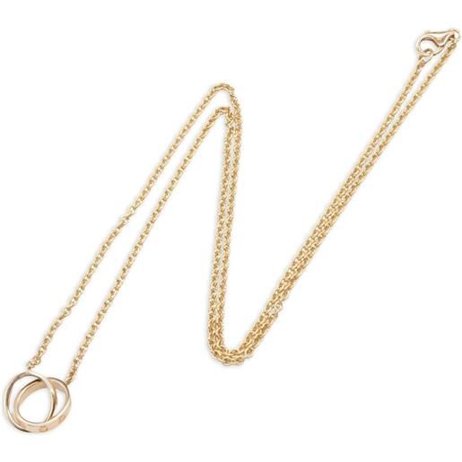 Cartier collana baby love in oro rosa 18 carati