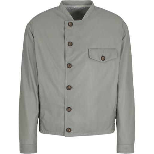 Giorgio Armani giacca con bottoni - grigio