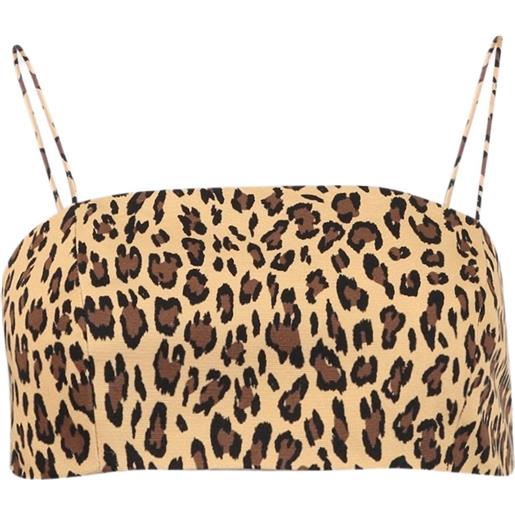 Adam Lippes top con stampa - toni neutri