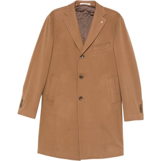 Tagliatore cappotto monopetto - marrone