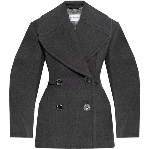 Givenchy caban cocoon - grigio