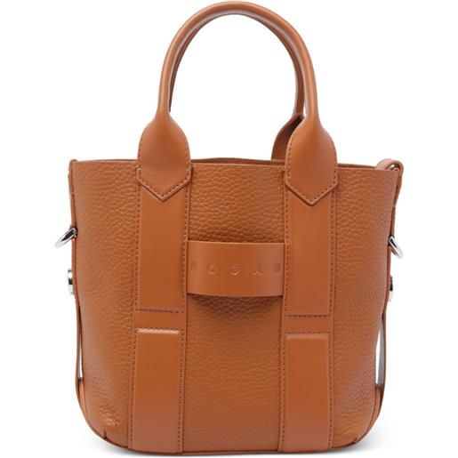 Hogan borsa tote script - marrone