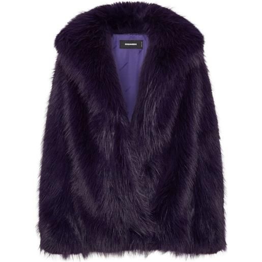 DSQUARED2 cappotto venus - viola