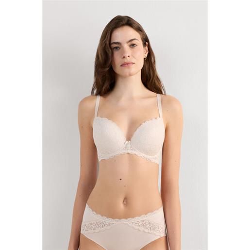 Intimissimi reggiseno a balconcino irina in pizzo naturale