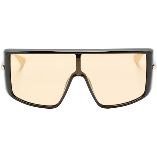Alexander McQueen Eyewear occhiali da sole geometrici - nero