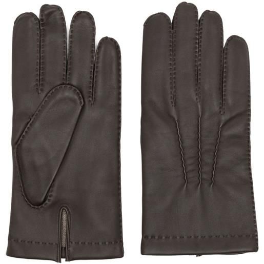 N.Peal guanti chelsea - marrone