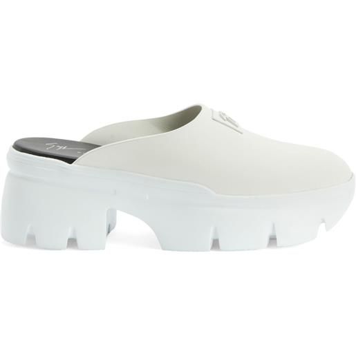 Giuseppe Zanotti mules apocalypse - bianco