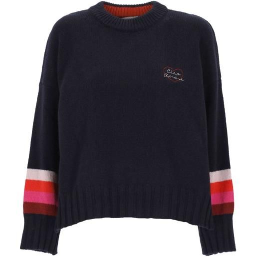 Giada Benincasa maglione girocollo - blu