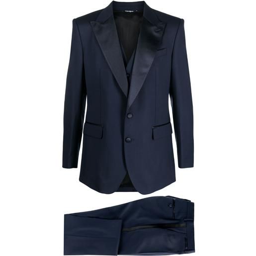 Dolce & Gabbana completo 3 pezzi - blu