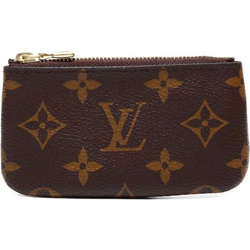 Louis Vuitton Pre-Owned - portachiavi pochette 2020 - unisex - pvc - taglia unica - marrone