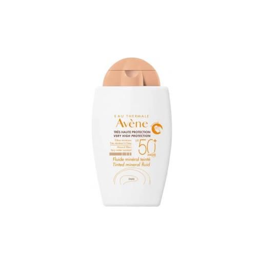 AVÈNE crema solare fluida eau thermale avène minerale spf50+ nuova formula 40ml