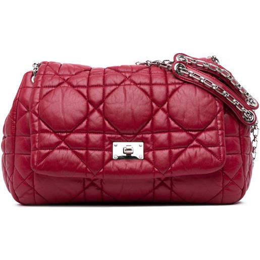 Christian Dior Pre-Owned - borsa a spalla milly la foret bag in pelle di agnello con motivo cannage 2012 - donna - pelle di agnello - taglia unica -