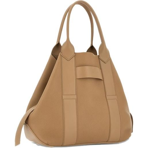 Hogan borsa tote script media - marrone