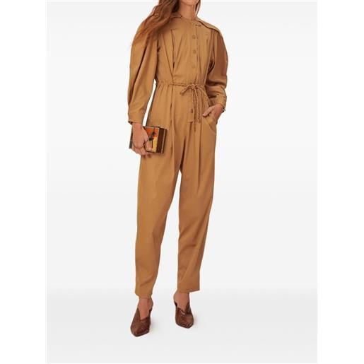 FARM Rio tuta intera con maniche raglan - marrone