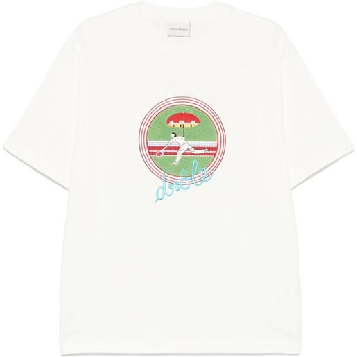 Drôle De Monsieur t-shirt le tennis - toni neutri