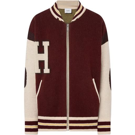 Halfboy bomber in lana - rosso