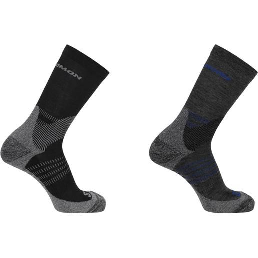 SALOMON 2 paia x ultra access calze da trekking