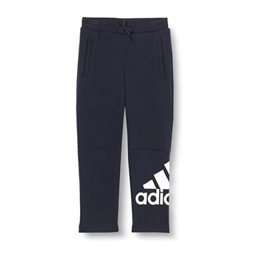 Adidas he1990 g bl ft o pt pantaloni sportivi bambina legend ink/white 4-5a