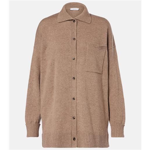 Max Mara cardigan oversize bull in cashmere