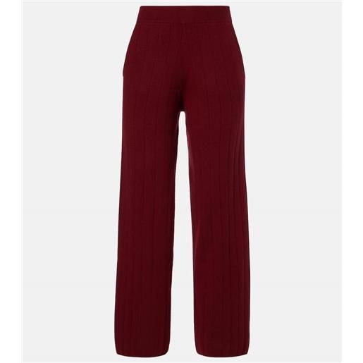 Max Mara pantaloni sportivi jardin in cashmere