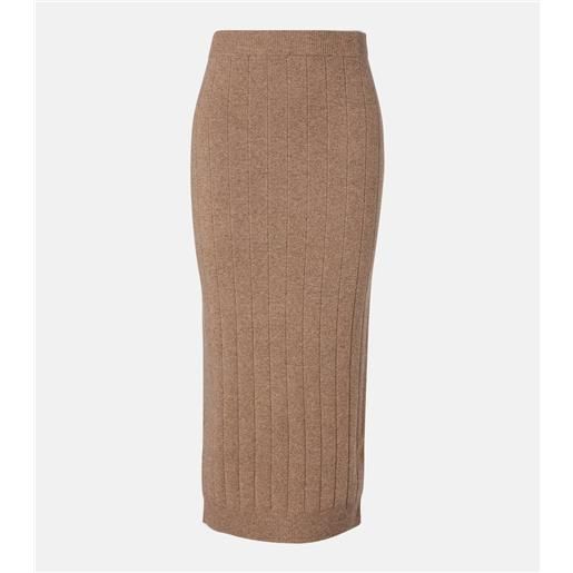 Max Mara gonna midi sante in cashmere