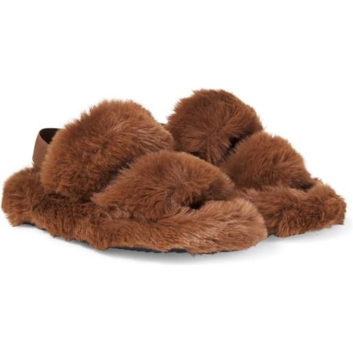 Monnalisa slippers con logo