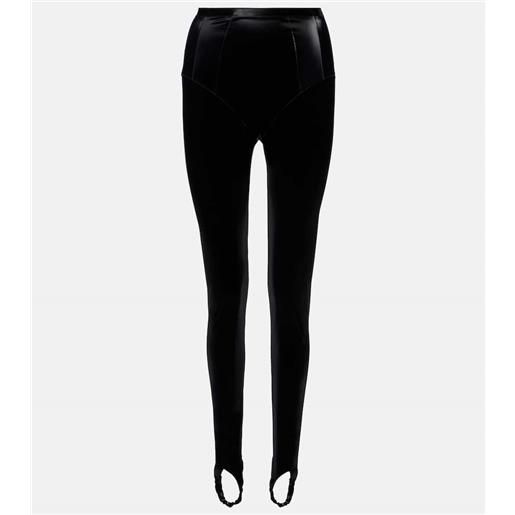 Mugler re/edit - leggings in vinile