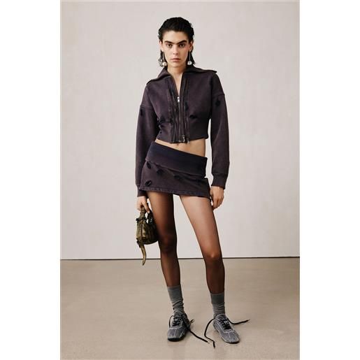 Desigual minigonna con cerniera studio