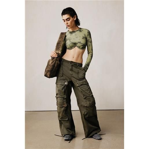 Desigual pantaloni lunghi cargo studio