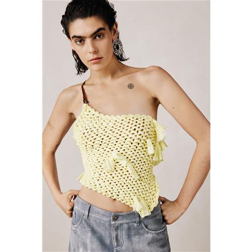 Desigual maglietta crochet studio