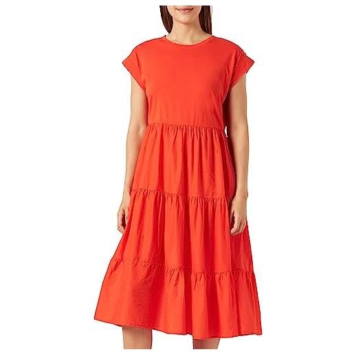 s.Oliver vestito corto abito, colore: arancione, 42 donna