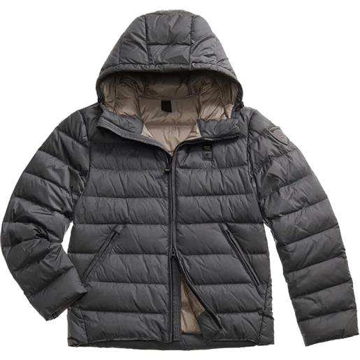 BLAUER piumino con cappuccio acton