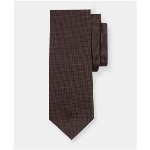 Brooks Brothers polka dot silk tie burgundy