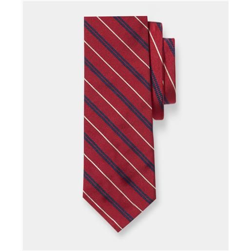 Brooks Brothers regimental silk tie red