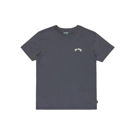 BILLABONG top a maglia manica corta arch crew ss kids nero l