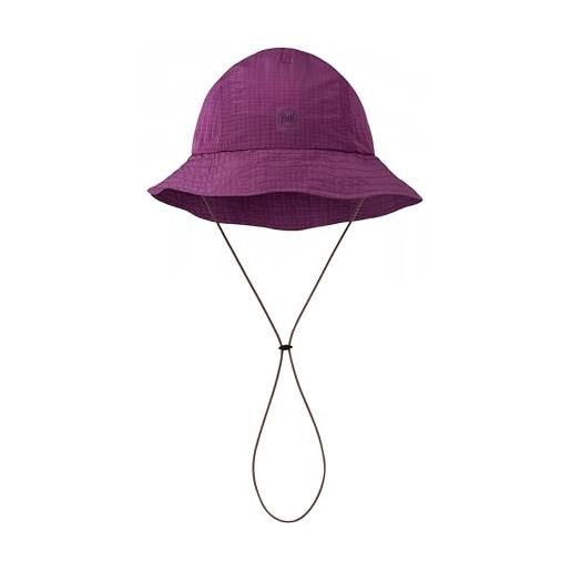 Buff cappellino bucket go purple unisex adulti, taglia s/m