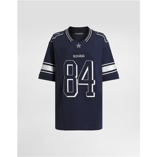 Dolce & Gabbana t-shirt con stampa e patch