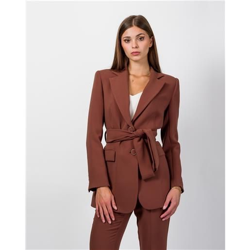 SILENCE LIMITED blazer con fusciacca e dettaglio bottoni - kate - SILENCE LIMITED