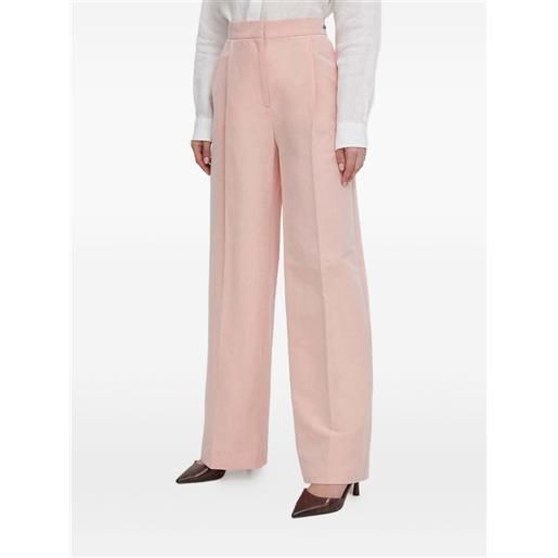Barbour pantaloni plissé - rosa