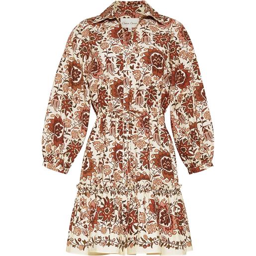 Cara Cara abito corto robin - toni neutri