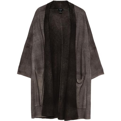 Avant Toi cappotto con tasche - marrone